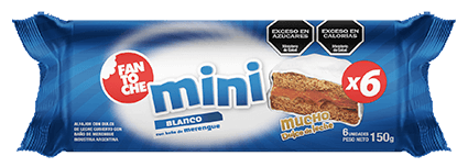 Alfajor Fantoche Mini Blanco x 150 gr - 24 un 863