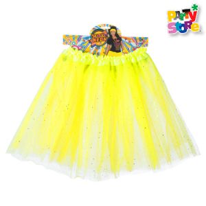 Pollera Tutú RR Neón Fluo Amarillo 45 cm AC523