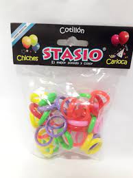 Miniaturas Stasio Anillo Fluo x 36 u 71519