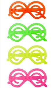 Lentes Fluo Vs. Colores Espiral x 6 un 31109