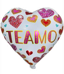 Globo Metalizado 18p Forma Coraz. Te Amo JB FB7025-1/840754
