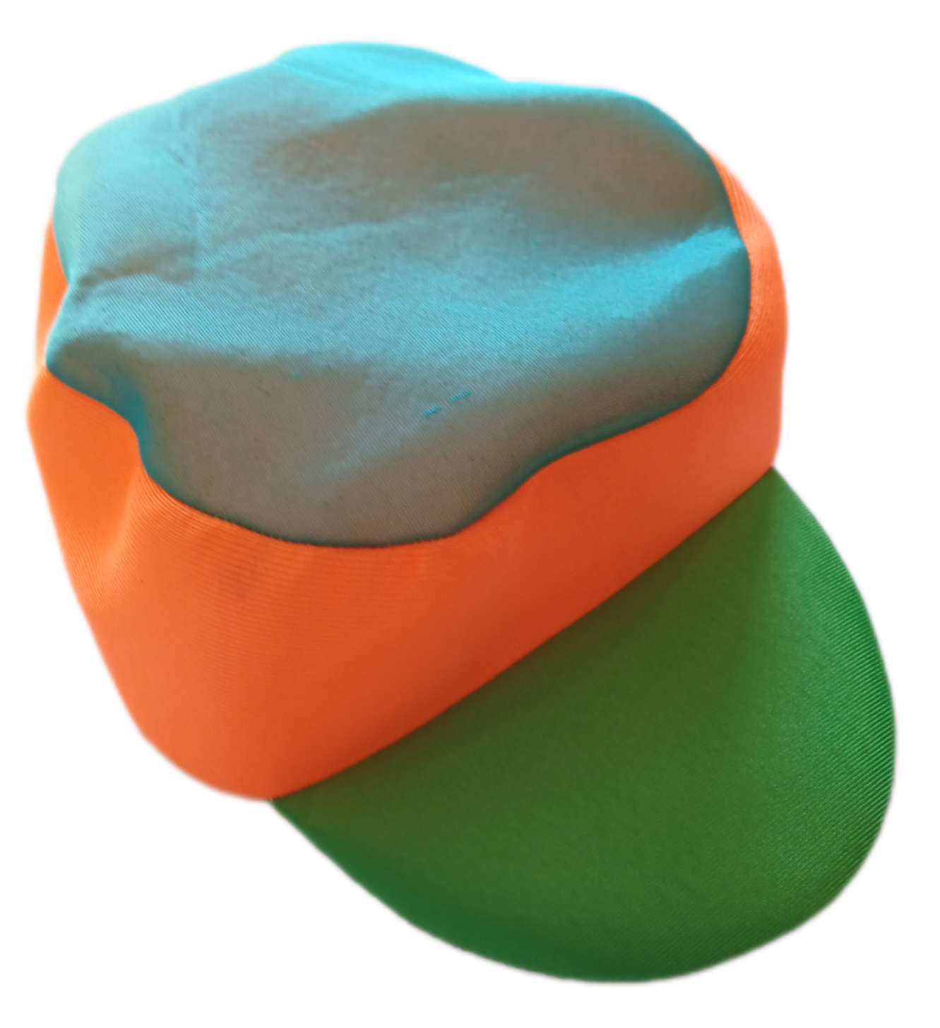 Gorro Tela Bajo con Visera Fluo CT