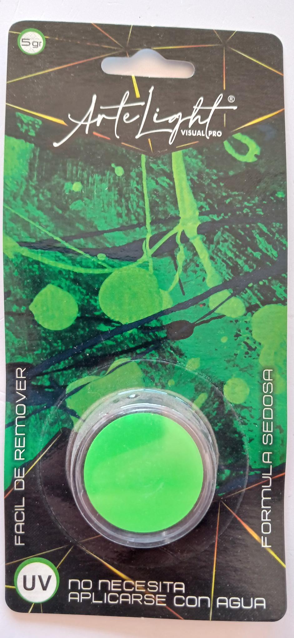 Maquillaje Artist. Arte x 1 x 5 gr Verde Fluo