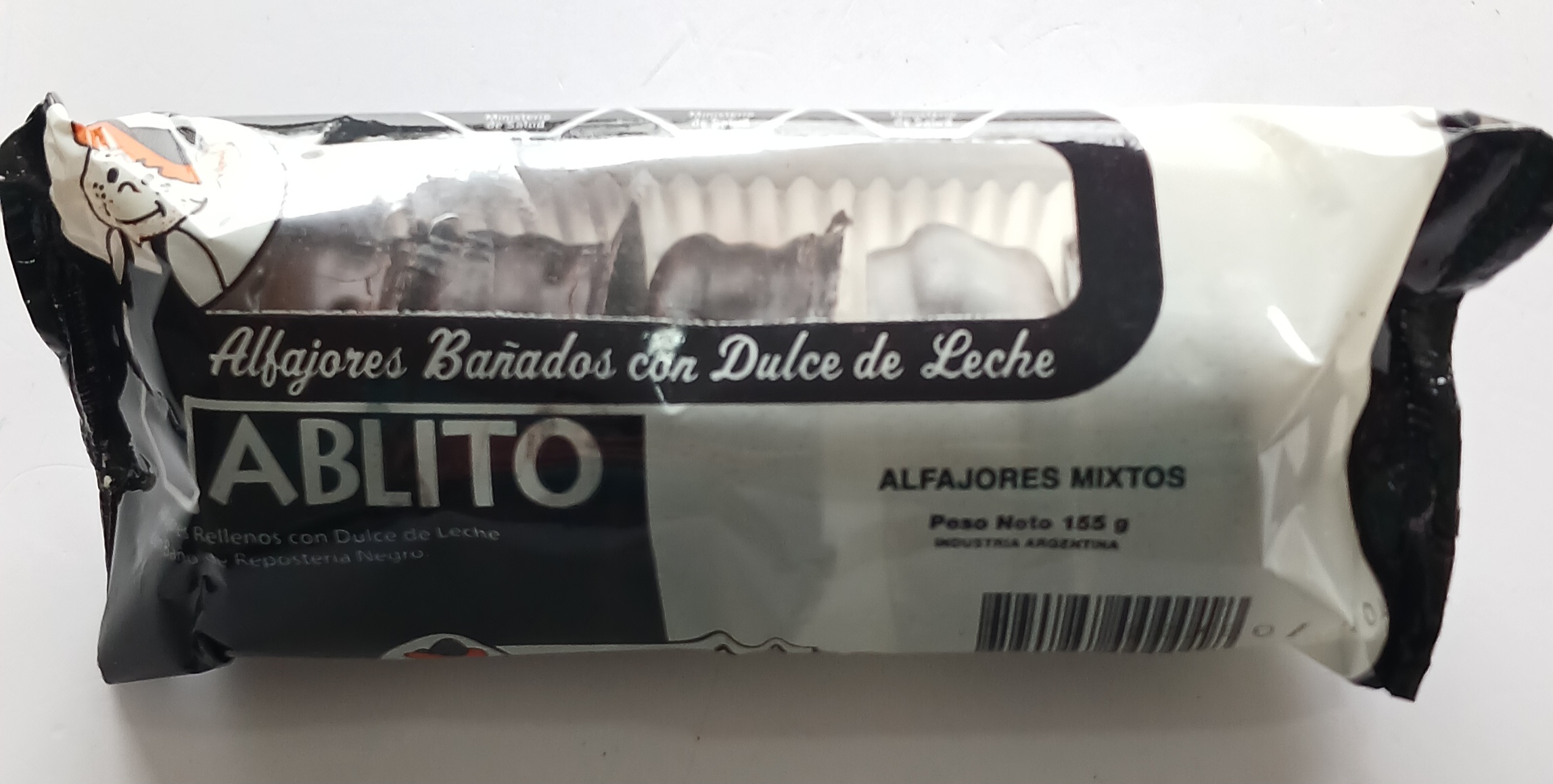 Alfajor Mixto Tubo Pablito x 5 un - 12 paq