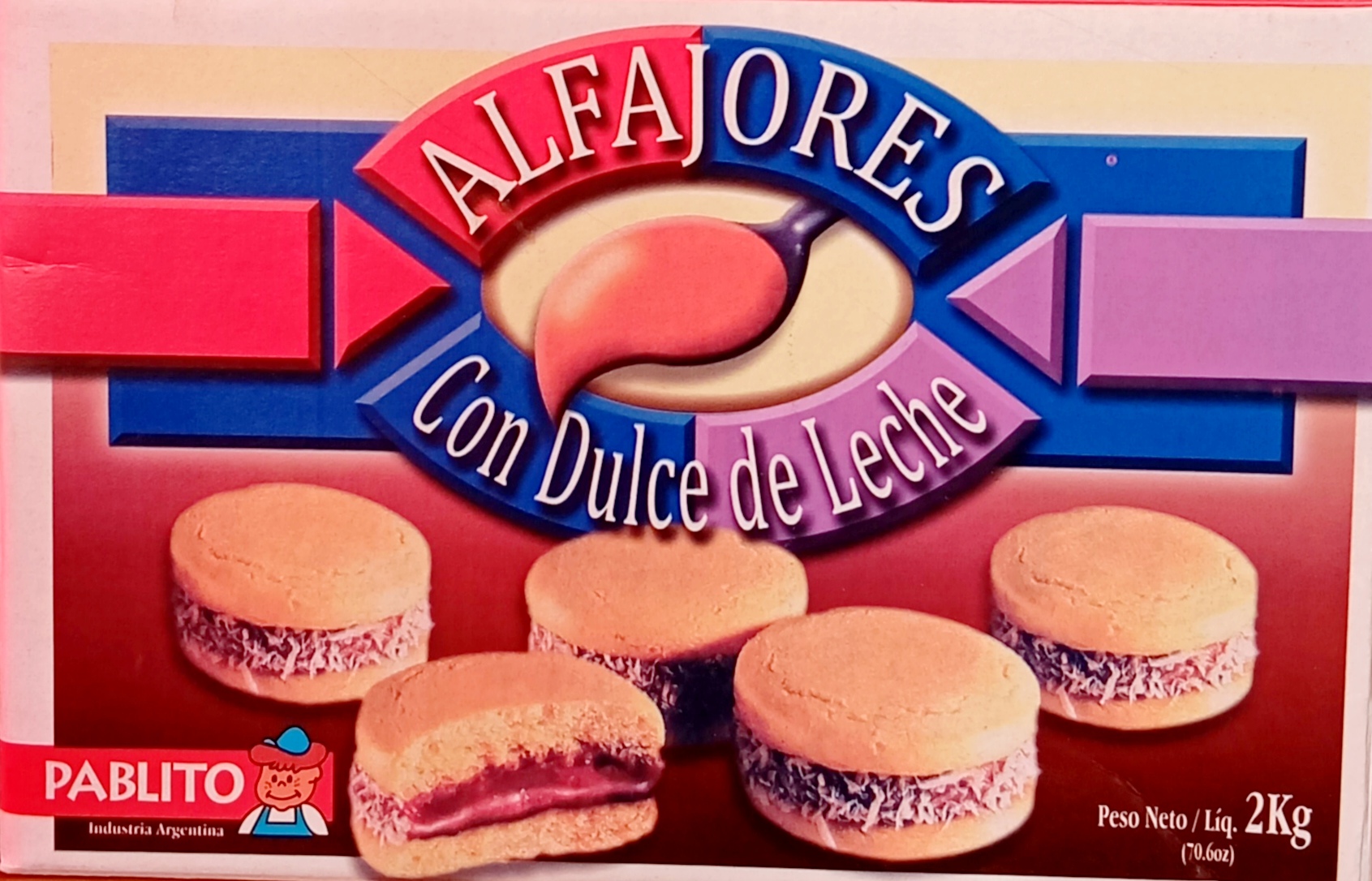 Alfajor Maicena Pablito x 2 kg