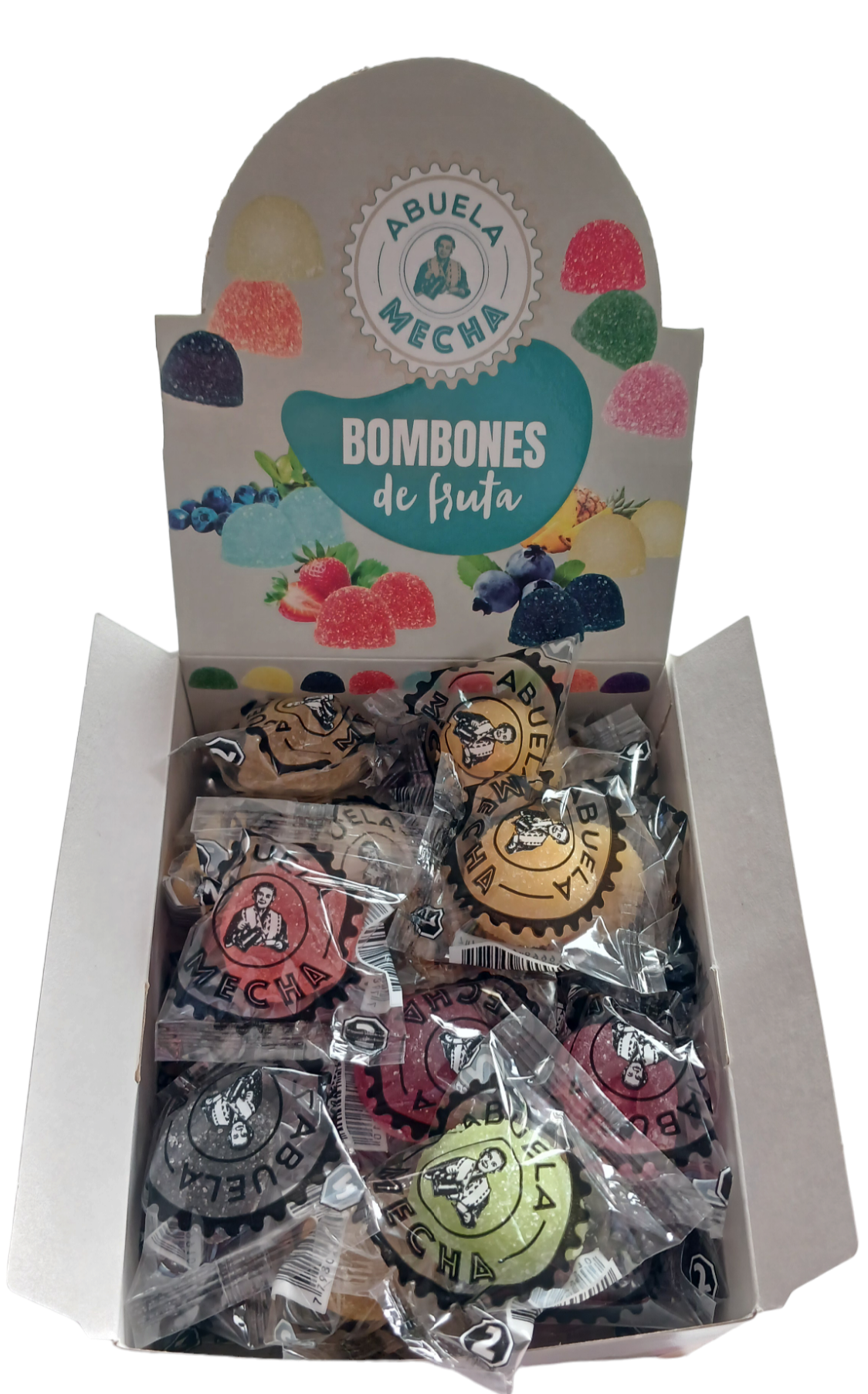 Bombón Frutas x 32 un A. Mecha