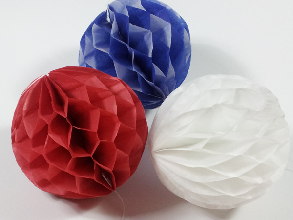 Adorno Papel Globo Gde 25 cm Unicolor x 1 8031 OFERTA