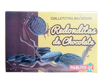 Gall. Redonditas de Chocolate Pablito x 2 kg