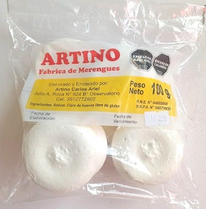 Merengue Tapita Blanco x 100 gr